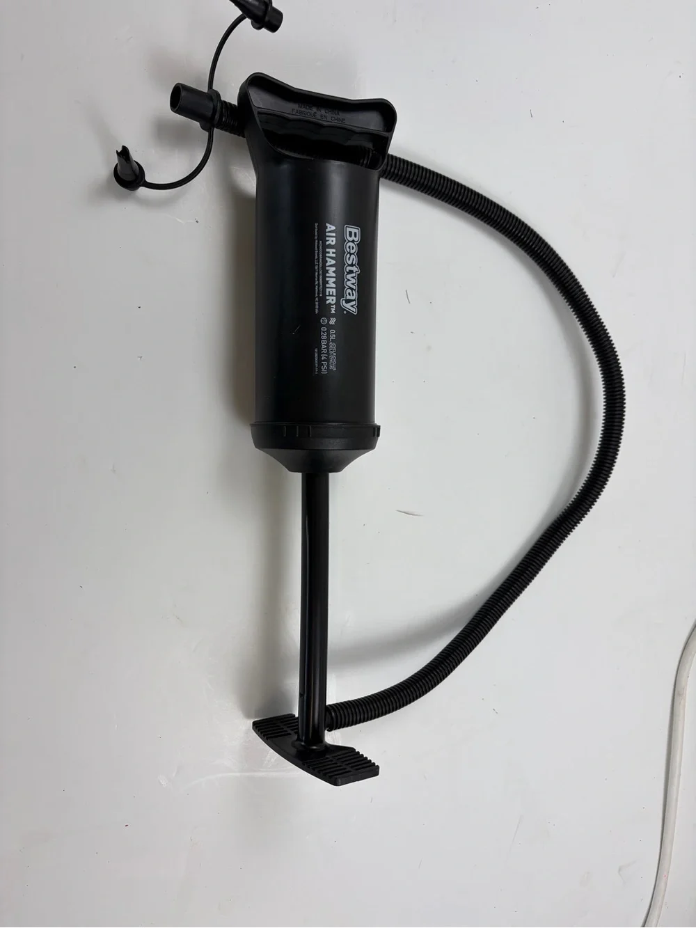 Portable Black Hand Pump for Inflatable VR Accessories